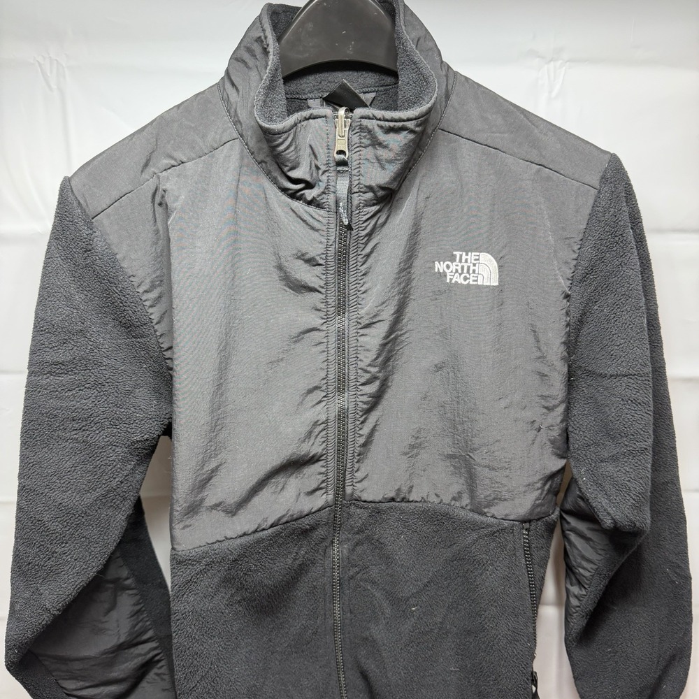 The North Face Boys Denali Fleece Jacket Black L 14/16 Style AQGB Authentic